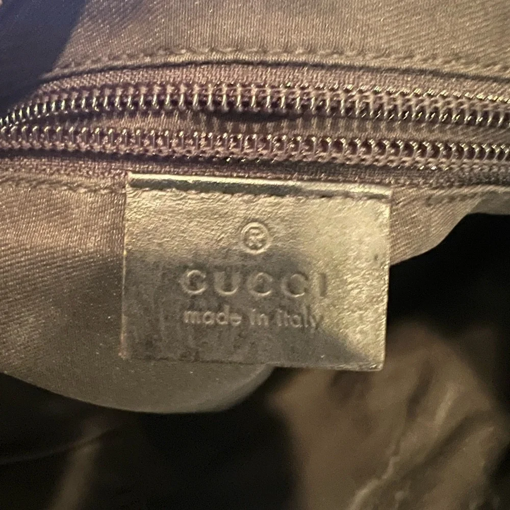 Gucci Navy GG Canvas Web Round Messenger Hobo Bag. - Picture 13 of 14